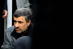 دیدارانتخاباتی احمدی نژاد با یکی از اعضای ارشدنشست دوره‌ای اساتید