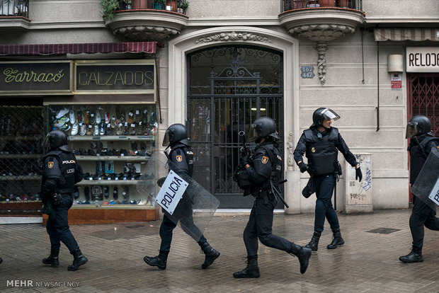 حمله به پاسگاه پلیس در اسپانیا ناکام ماند 