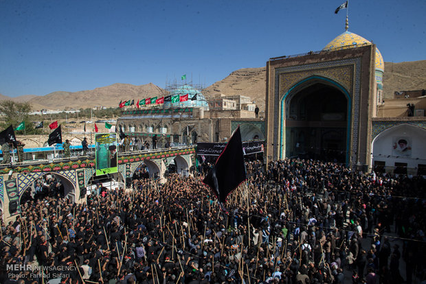 مراسم سنتی قالیشویان مشهداردهال 