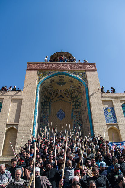 مراسم سنتی قالیشویان مشهداردهال 