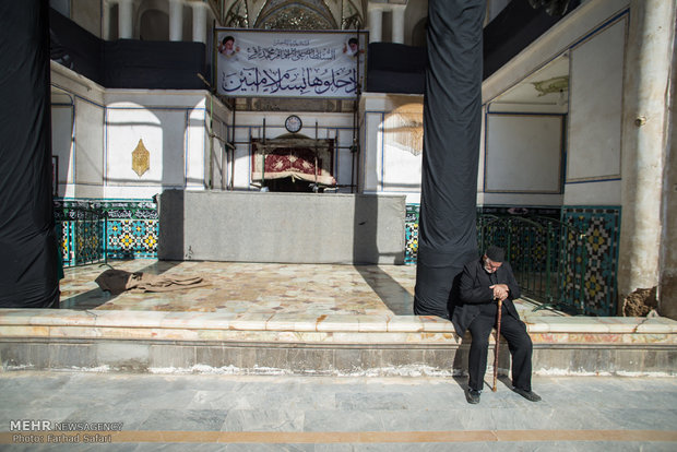 مراسم سنتی قالیشویان مشهداردهال 