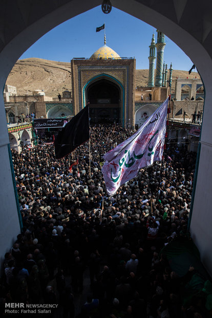 مراسم سنتی قالیشویان مشهداردهال 