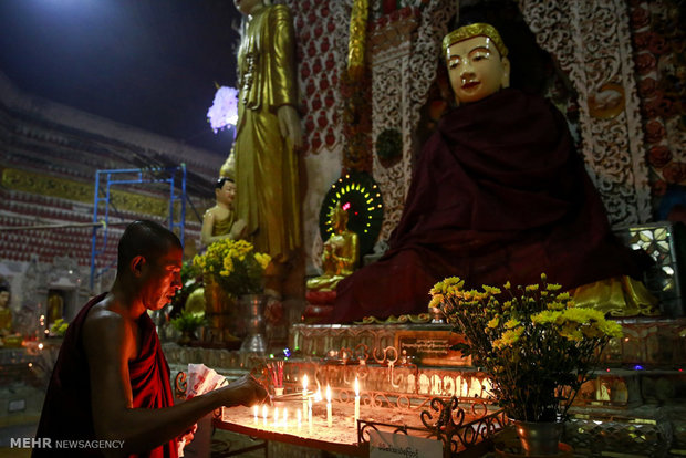 جشنواره نور در میانمار‎