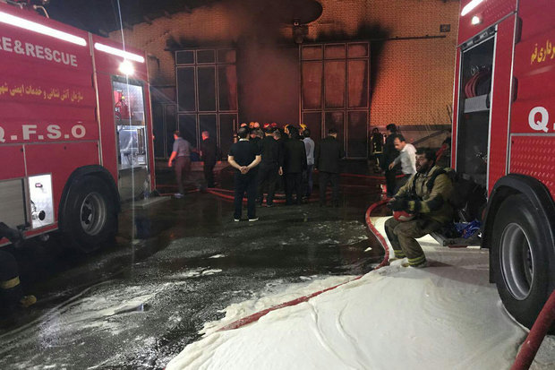 آتش سوزی مرکز درمانی خیریه سیدالشهدا مهار شد