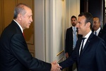 Erdoğan ile Macron Gazze'yi görüştü