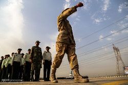 آیین صبحگاه مشترک نیروهای مسلح خوزستان