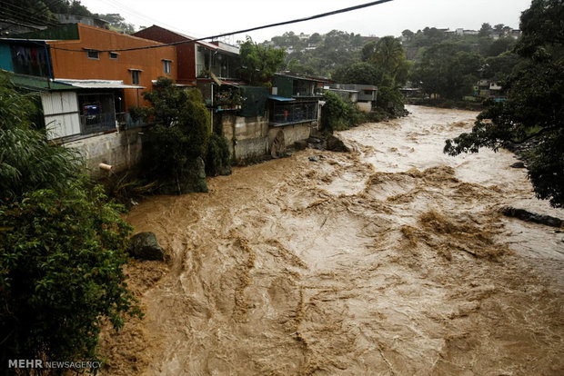 طوفان ناته در آمریکای مرکزی