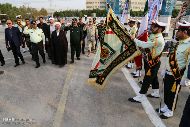  آیین صبحگاه مشترک نیروهای مسلح خوزستان