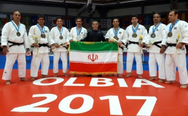 المنتخب الايراني للكاتا جودو يحرز المركز الثالث عالميا
