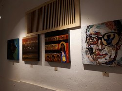 نمایشگاه گروهی نقاشی «روی دیگر پنجره» برپا شد
