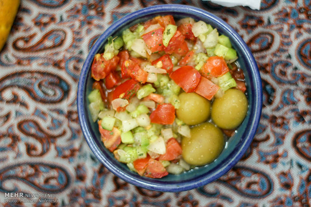 Local Food Festival for elderly in Birjand