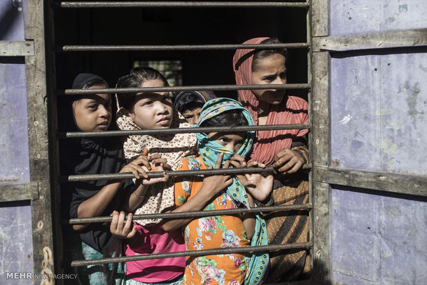 غرق قایق مسلمانان میانماری