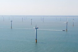 راه اندازی بزرگترین مزرعه بادی جهان در سواحل انگلیس