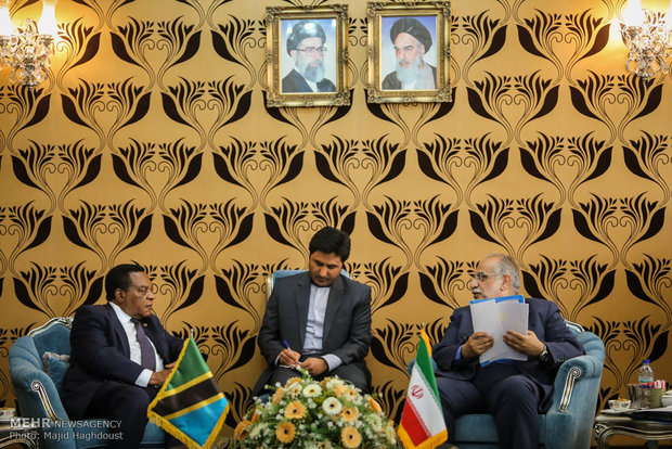 Iran's economic min., Tanzanian FM meet in Tehran