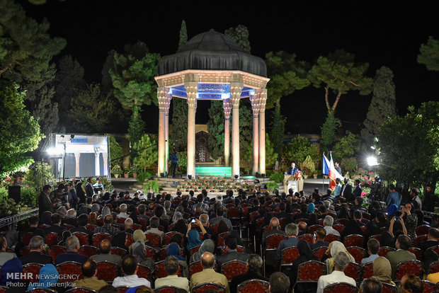 Celebration of Hafez Day in Shiraz