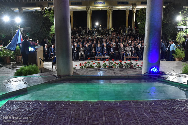 Celebration of Hafez Day in Shiraz