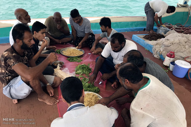 Fishing on Qeshm Island