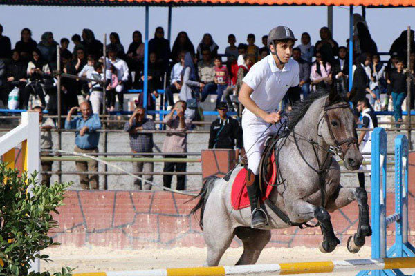 نفرات برتر هفتمین رویداد پرش با اسب در قزوین مشخص شدند