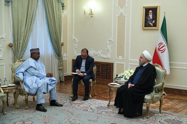 Rouhani calls for further coop. with Nigeria