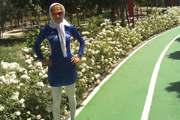 اولین زن لژیونر دوچرخه سواری ایران را بشناسید