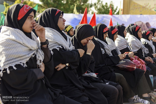 ۱۵۰ دانش آموز دختر فردیسی به اردوی راهیان نور اعزام شدند