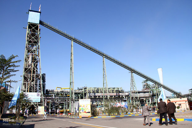 کارخانه تولید آهن اسفنجی فولاد میانه