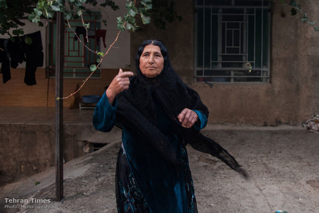 Daily life of women in Margoon, southwest Iran