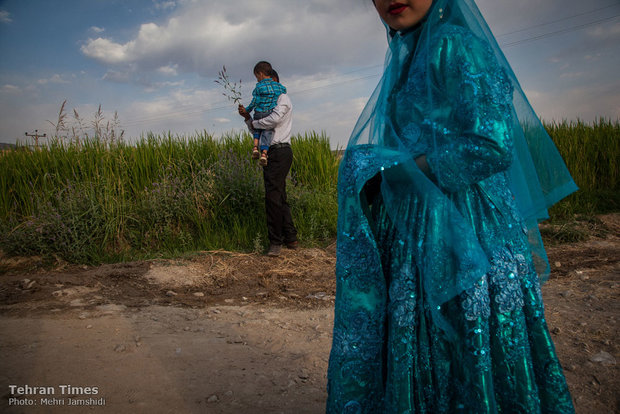 Daily life of women in Margoon, southwest Iran