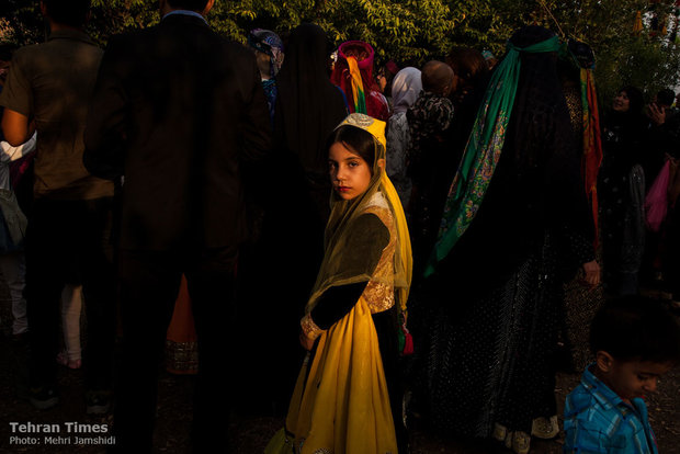 Daily life of women in Margoon, southwest Iran