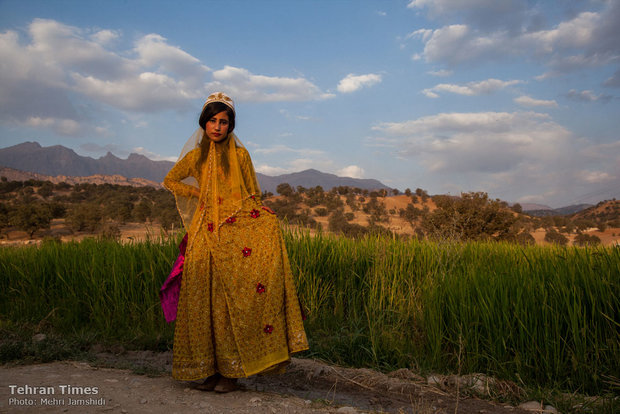 Daily life of women in Margoon, southwest Iran