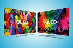 حقایقی از رقابت فناوری در تلویزیون‌های QLED سامسونگ و OLED ال‌جی