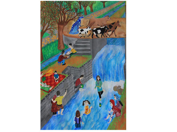 درخشش عضو کانون پرورش فارس در مسابقه بین المللی نقاشی هیکاری ژاپن