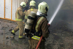 آتش سوزی در مرکز درمانی خیریه سیدالشهدا تهران
