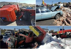 سه مجروح و دو کشته در تصادفات جاده ای کشور