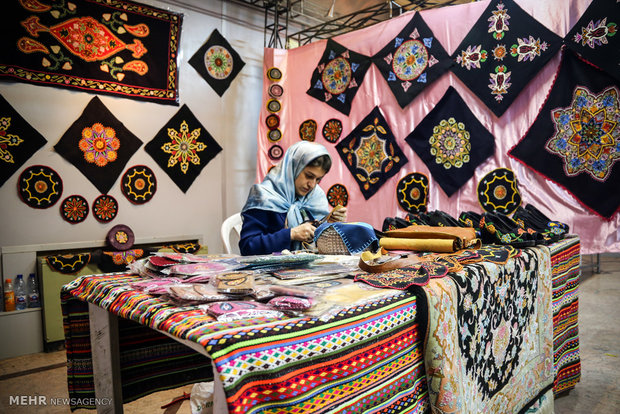 Silk exhibition in Rasht