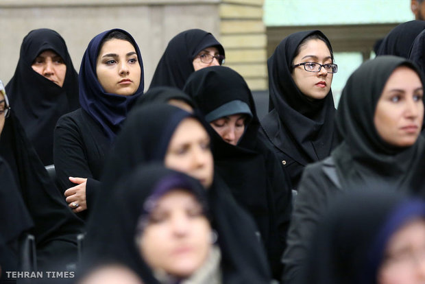 Academic elites and students meet's Ayatollah Khamenei