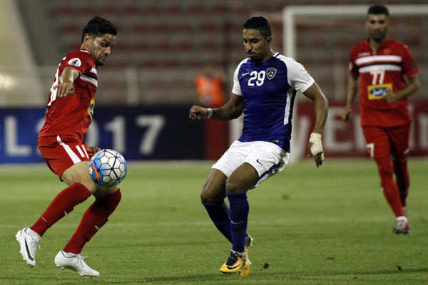 دیدارتیم های فوتبال پرسپولیس و الهلال