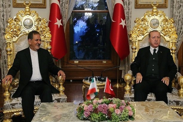 جهانغيري: التعاون بين ايران وتركيا يصب بمصلحة السلام والاستقرار في المنطقة