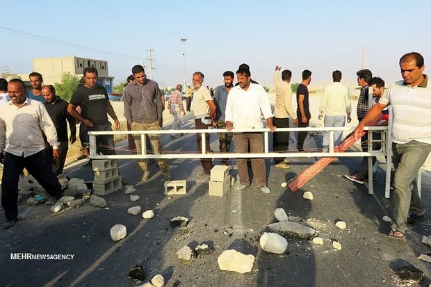 جاده دیر - بوشهر باز شد