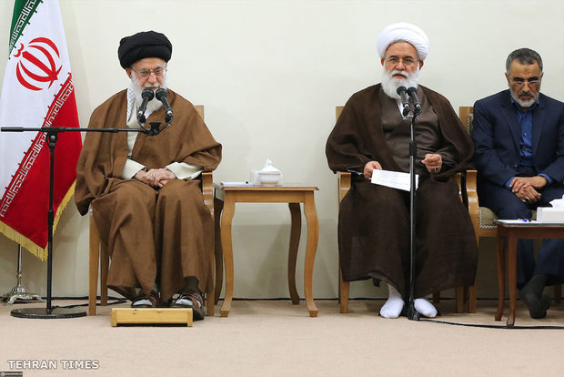 Organizers of Congress Commemorating Ayatollah Mustafa Khomeini meet with Leader