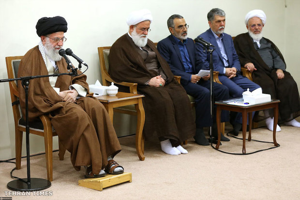 Organizers of Congress Commemorating Ayatollah Mustafa Khomeini meet with Leader