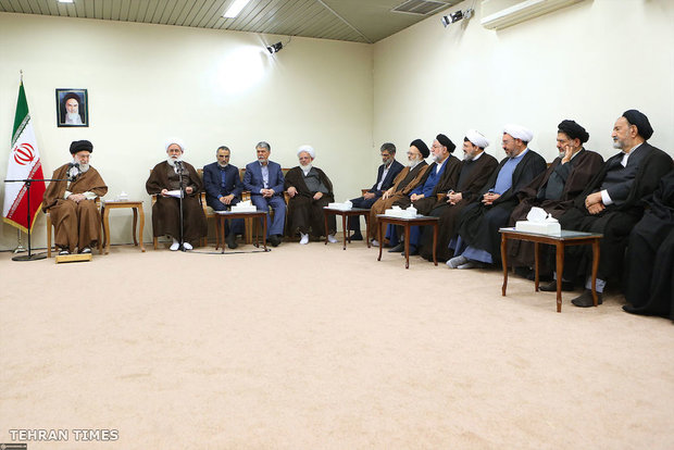Organizers of Congress Commemorating Ayatollah Mustafa Khomeini meet with Leader