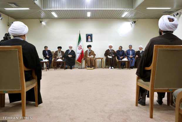 Organizers of Congress Commemorating Ayatollah Mustafa Khomeini meet with Leader