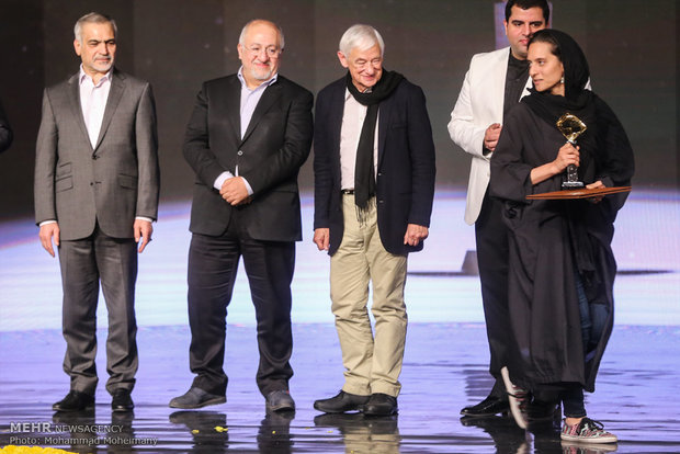 Tahran Kısa Film Festivali'nin kapanış töreninden kareler