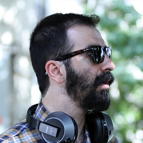 Iranian director Mohsen Qarai in an undated photo