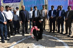 دو پروژه ورزشی در جنوب استان بوشهر کلنگ‌زنی شد