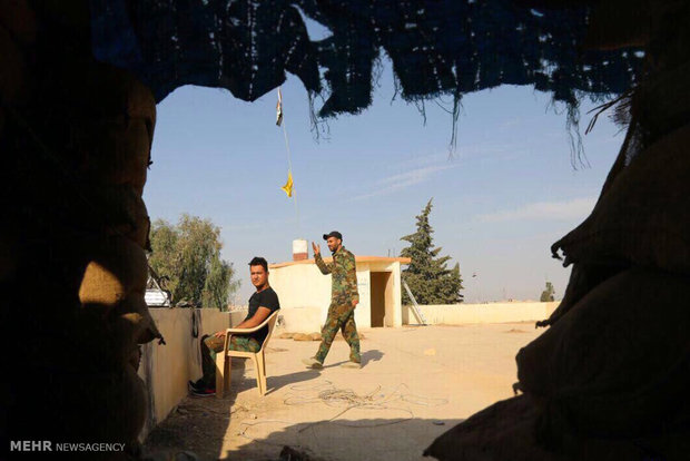 انتشار لواء من حركة النجباء في ناحية ربيعة عند الحدود العراقية السورية