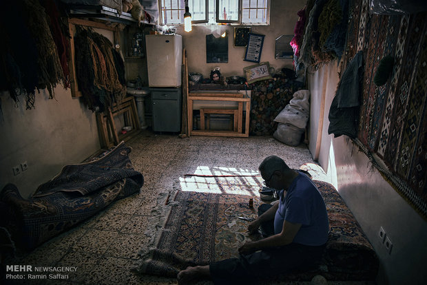 Mashhad’s carpet market