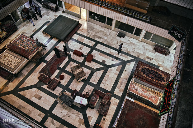 Mashhad’s carpet market