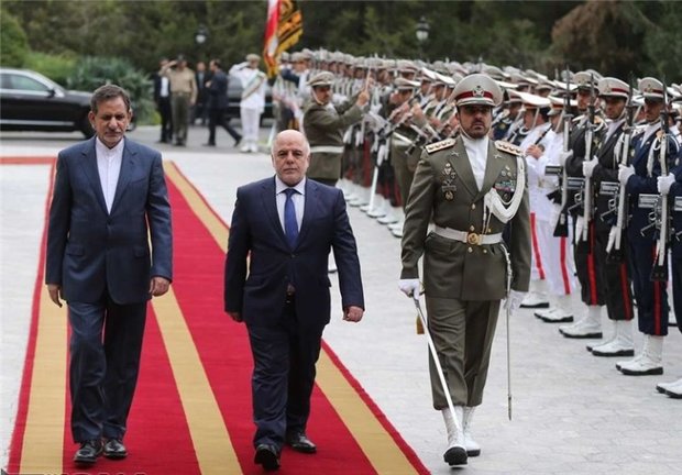 VP Jahangiri welcomes Iraqi PM in Tehran
